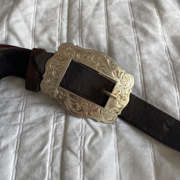 Jose Luis Calf Hair Leather German Silver Bag - Picture 3 of 15